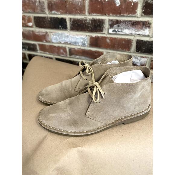 J.Crew MacaLister Suede boots- Anchor Gray Mens Size 9 - Picture 1 of 6